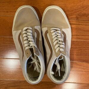 Vans x Madewell tan sneakers